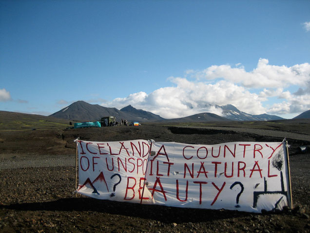 Iceland Protest